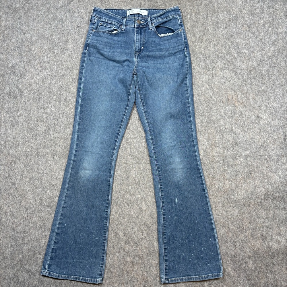 Levi's Strauss & Co Jeans Men's Size 28x32 Mid Rise Bootcut Blue Denim Pants